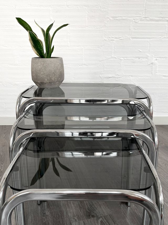 MESAS AUXILIARES NIDO VINTAGE. 70s