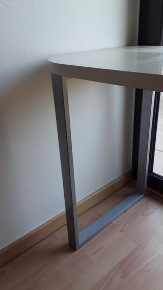 Escritorio beige/ Color abedul /Grande