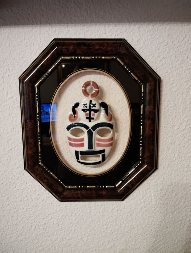 Máscaras Sargadelos cerámica
