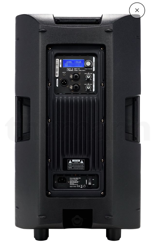 3 Colunas de som The box pro 12”