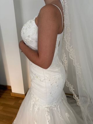 Vestido novia blanco