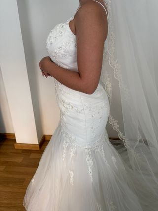 Vestido novia blanco