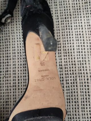 Sandalias fiesta negras