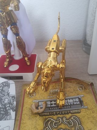 Figura Caballeros del Zodiaco Aioria de leo bandai