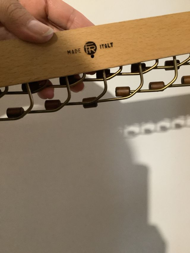 Porta Cinture Legno Vintage