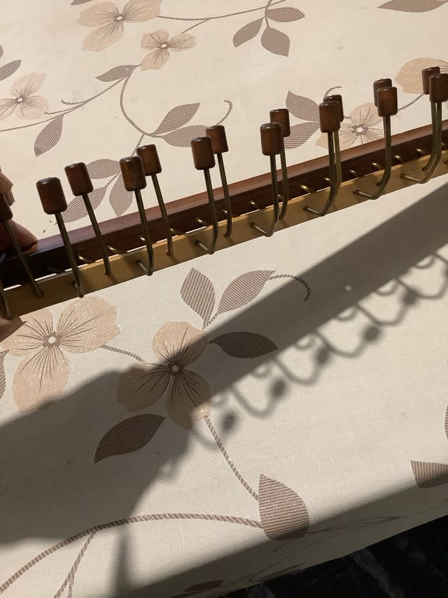 Porta Cinture Legno Vintage