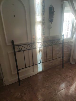Cabecero hierro forjado negro