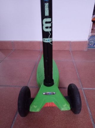 Patinete Micro Verde máx 50Kg