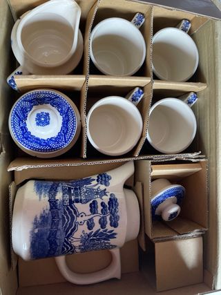 Juego café 10 piezas - Cerámica fina