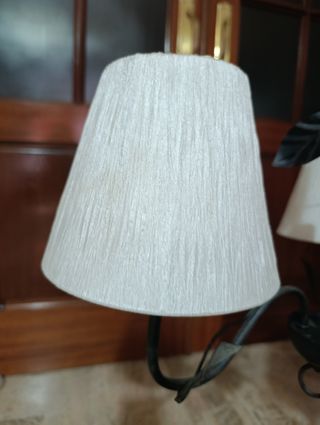 Lampara techo forja 3 luces