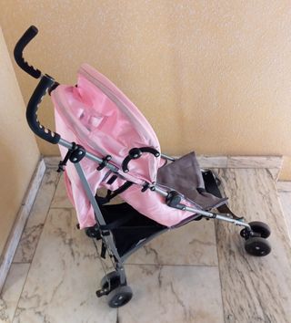 Silla Paseo Bebé Rosa