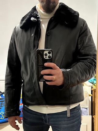 Cazadora piel autentica de Piloto de la Luftwaffe