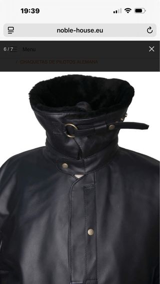 Cazadora piel autentica de Piloto de la Luftwaffe