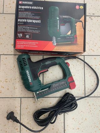 Grapadoras eléctricas Parkside, nuevas en su caja