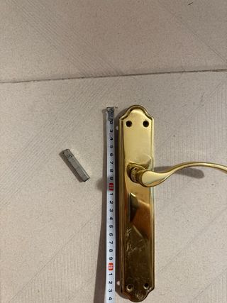 Manillas latón interior - Como nuevas