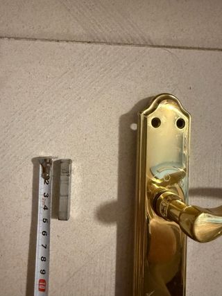 Manillas latón interior - Como nuevas