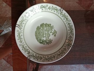 Plato cerámico vintage