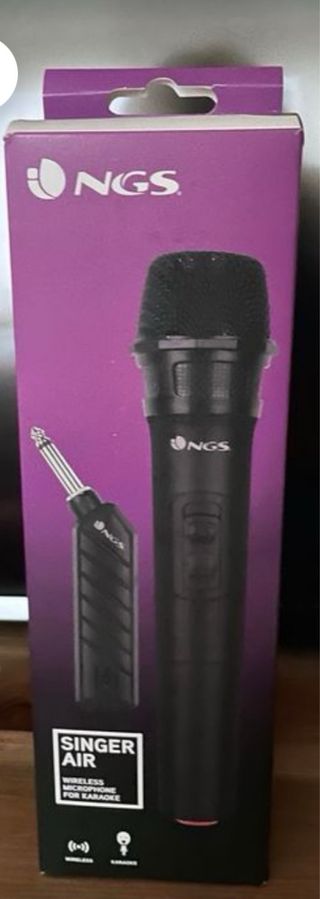Mic inalámbrico NGS Karaoke. Precio no negociable