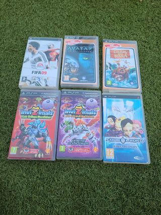PSP Games - Pack 6 juegos