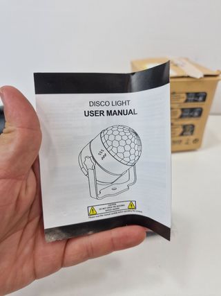 Mini bola discoteca LED multicolor 230804