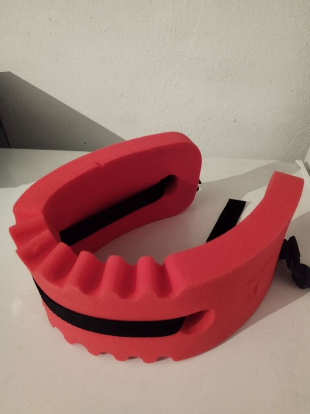 Flotador cinturón espalda niño rojo