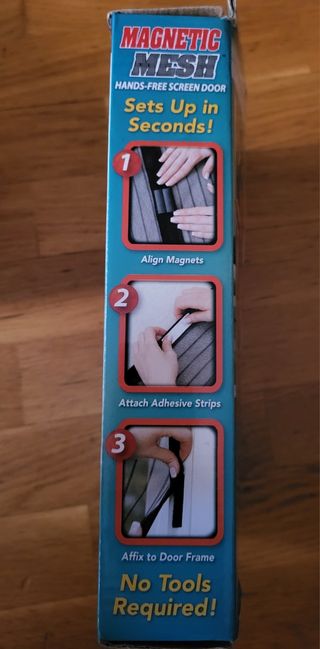 Mosquitera magnética Magnetic Mesh
