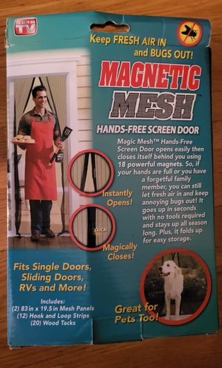 Mosquitera magnética Magnetic Mesh