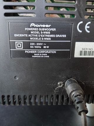 Subwoofer Pioneer - Altavoz de graves