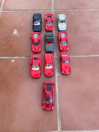 Miniaturas Ferrari - 10 coches