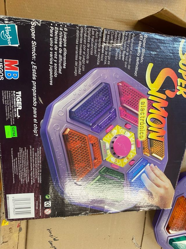 Super Simon Electrónico Hasbro