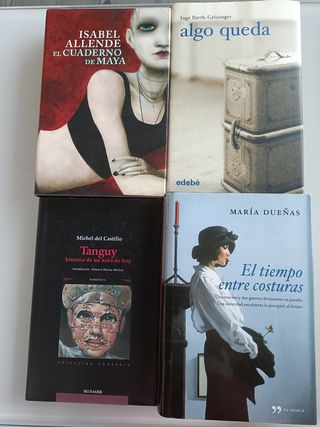 Libros de lectura. Novelas.