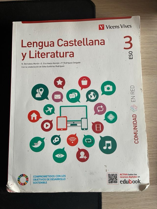 libros de texto 3 de la ESO ies Manuel de Falla