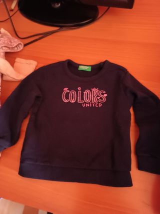 Sudadera niña Colors United