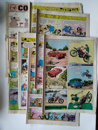 Tebeos comics antiguos incompletos