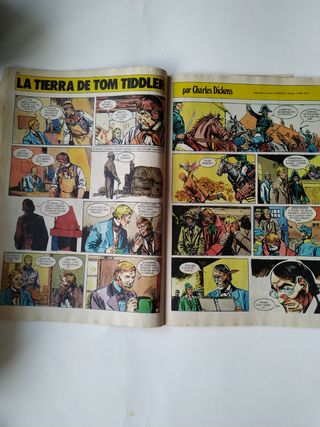 Tebeos comics antiguos incompletos