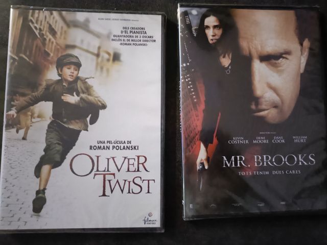 2 DVD: Oliver Twist & Mr. Brooks