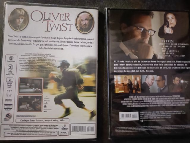 2 DVD: Oliver Twist & Mr. Brooks