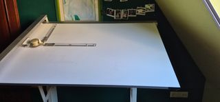 Mesa dibujo técnica vintage