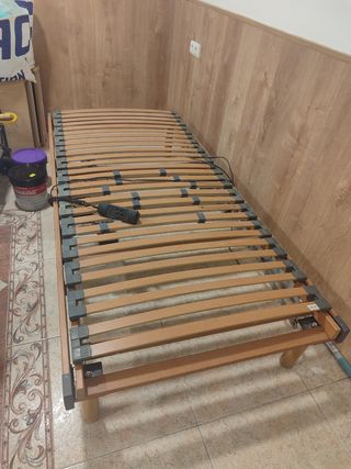 Cama articulada 90x190 - marrón
