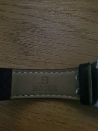Reloj Racer esfera blanca