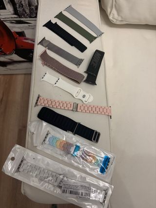 Correas Apple Watch 42-49mm - 11 unidades 