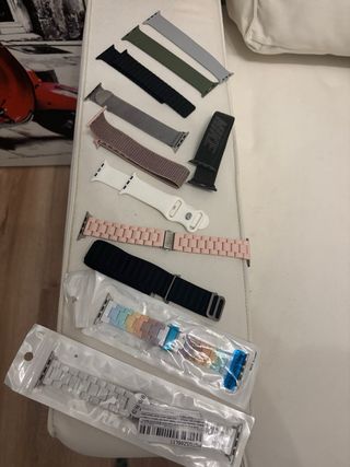 Correas Apple Watch 42-49mm - 11 unidades 