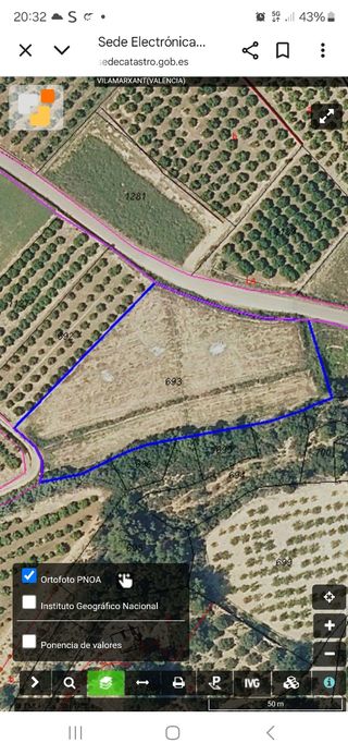 Campo en Villamarxant