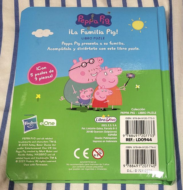 Libro Puzle Peppa Pig