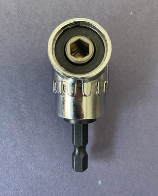 Adaptador ángulo 105º destornillador