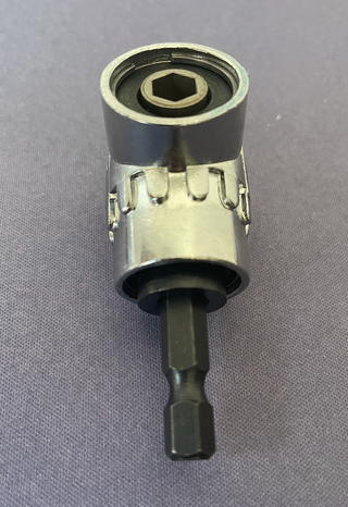 Adaptador ángulo 105º destornillador