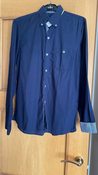 Camisa Etiem azul Slim Fit