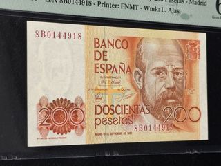 Billete 200 Pesetas España 1980
