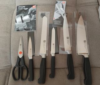 Cuchillos zwilling Four Star bloque auto-afilable