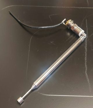 Antena radio coaxial